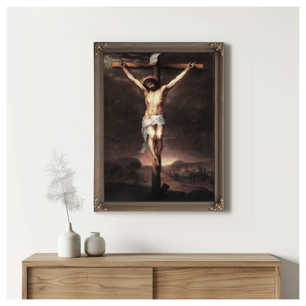 The Crucifixion by Bartolome Esteban Murillo