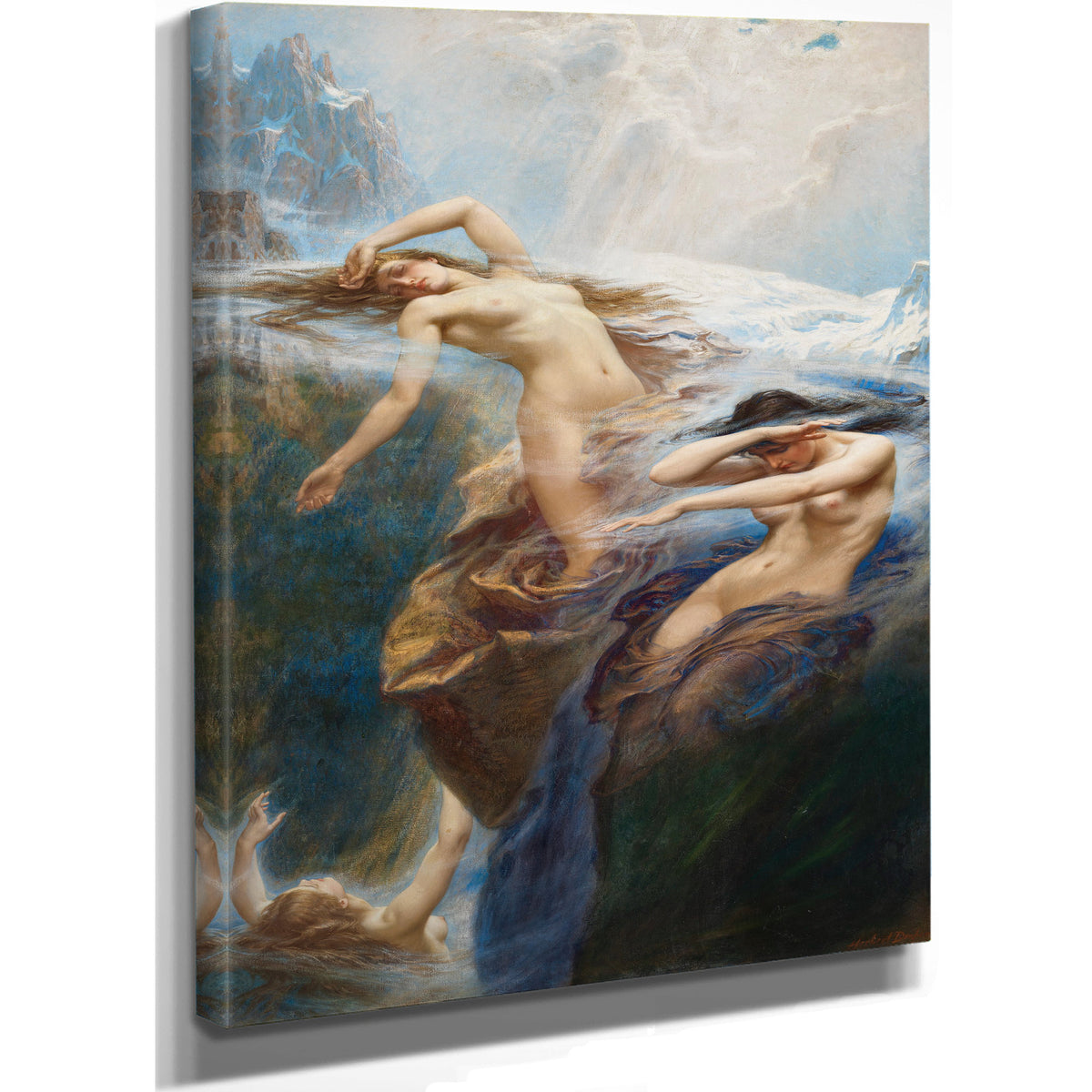 The Mountain Mists by Herbert James Draper