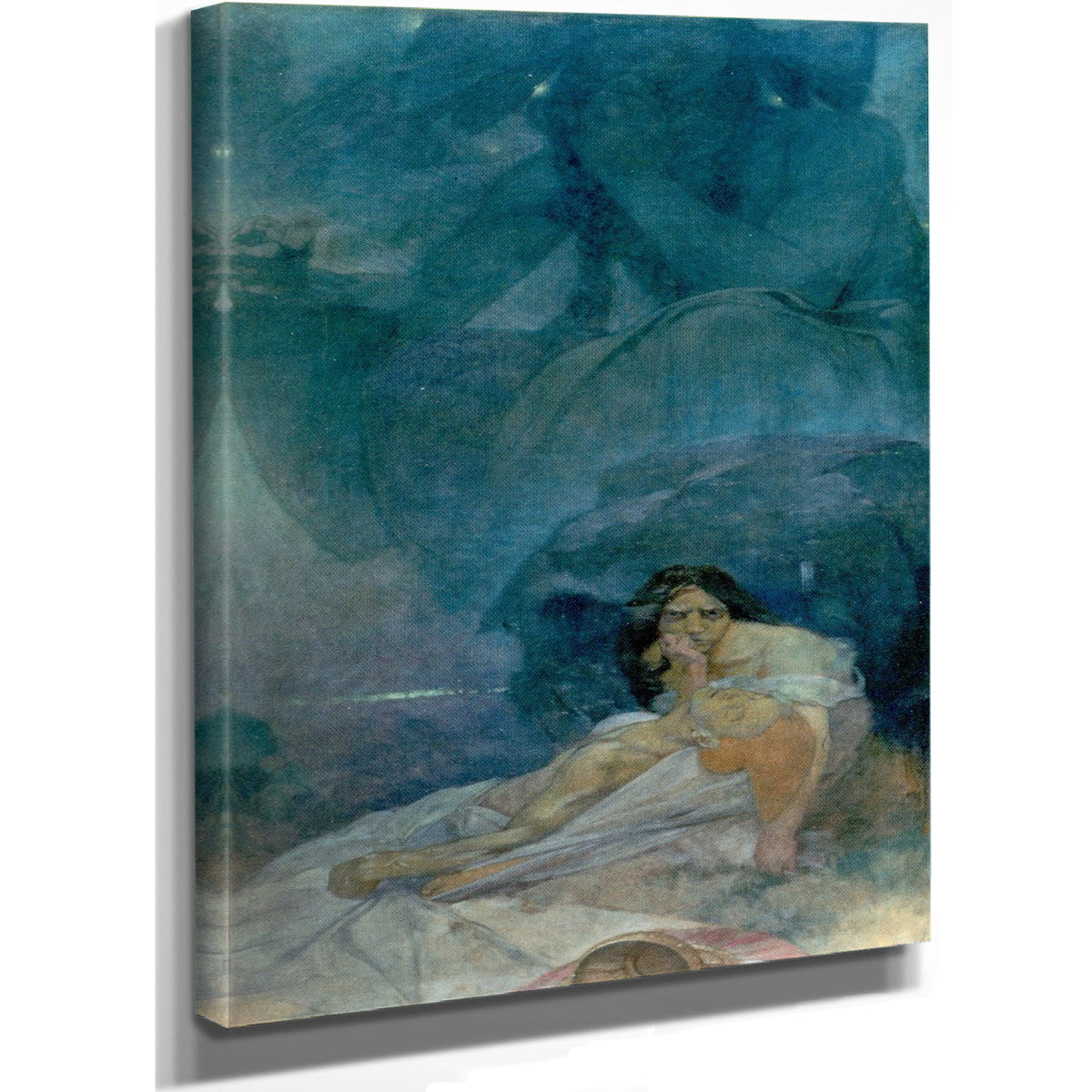 Tragedy By Alphonse Mucha