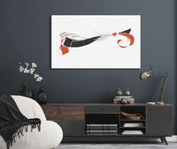 12" x 12" / Canvas Wrap Rubans Aux Ombrelles Aux Manchons by Charles Martin