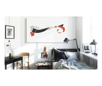 12" x 12" / Canvas Wrap Rubans Aux Ombrelles Aux Manchons by Charles Martin