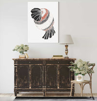 12" x 12" / Canvas Wrap Rubans Aux Ombrelles Aux Manchons by Charles Martin