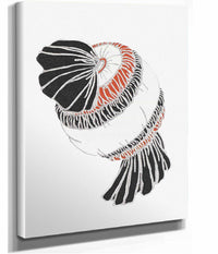 12" x 12" / Canvas Wrap Rubans Aux Ombrelles Aux Manchons by Charles Martin