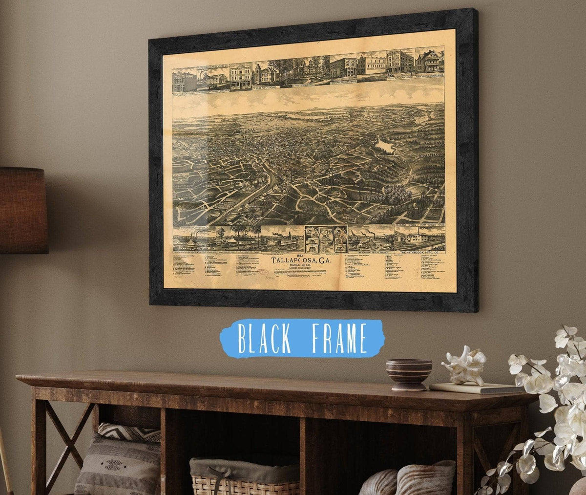 1892 Tallapoosa Ga Haralson Co State of Georgia