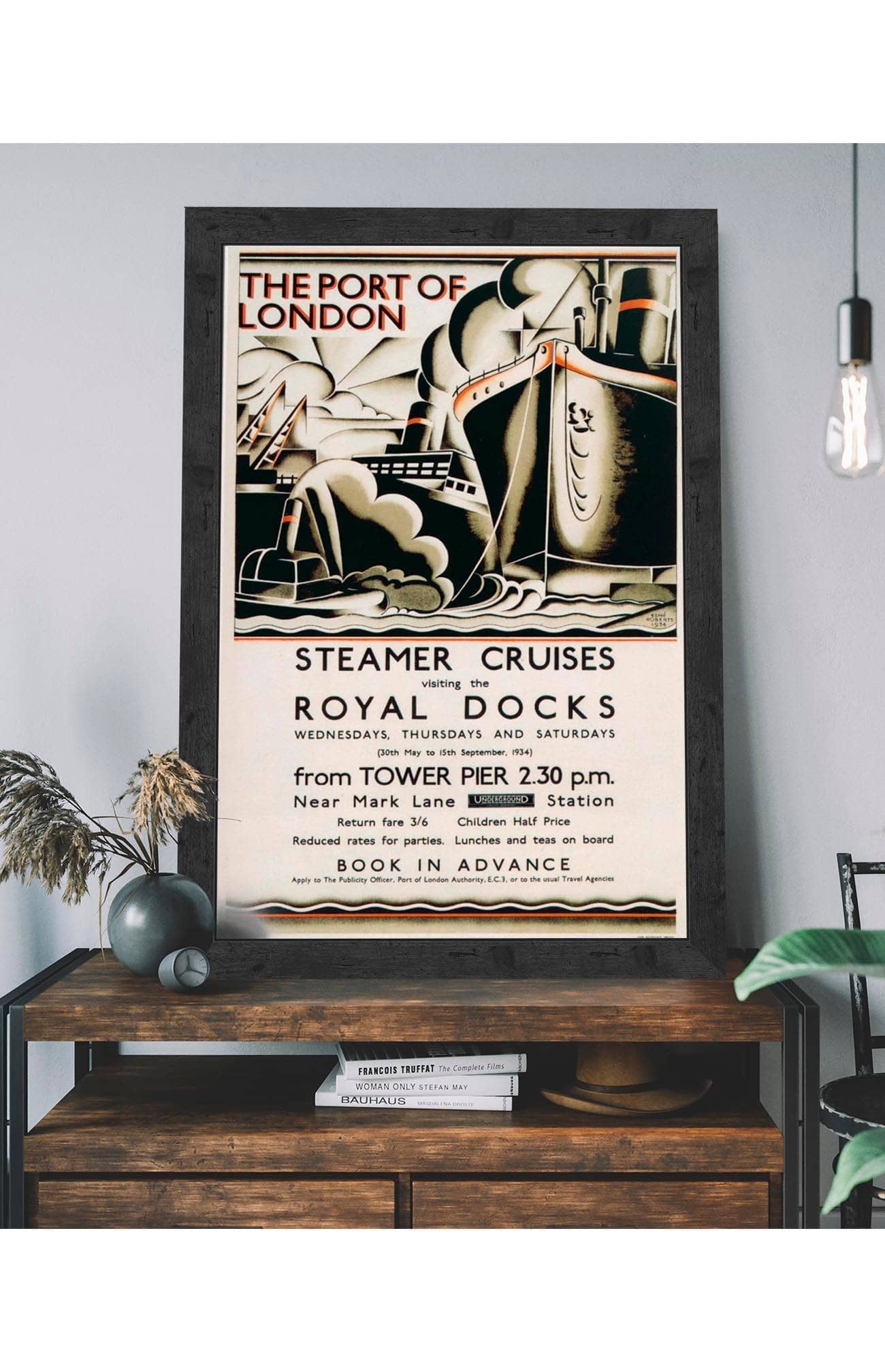 1934 Steamer Cruises underground