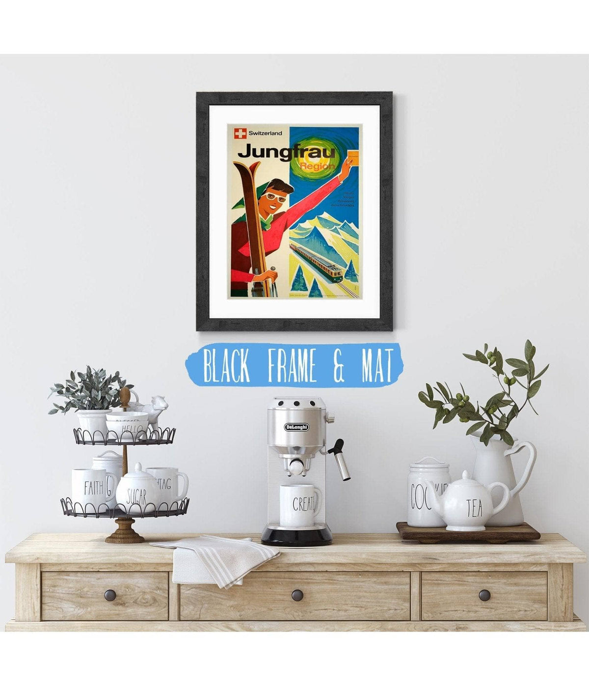 1950's Skiing Vacation Holiday Switzerland Jungfrau Region, Skiing