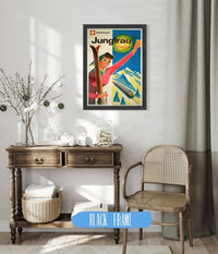 1950's Skiing Vacation Holiday Switzerland Jungfrau Region, Skiing