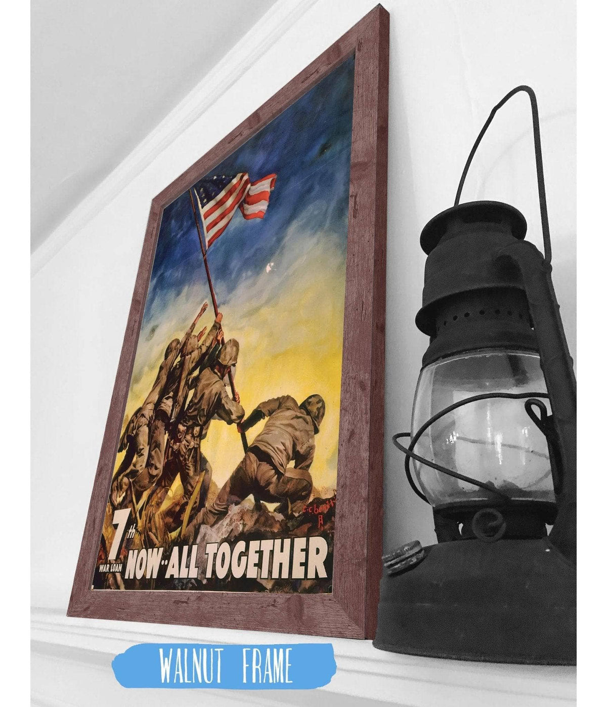 7th war loan. Now--all together