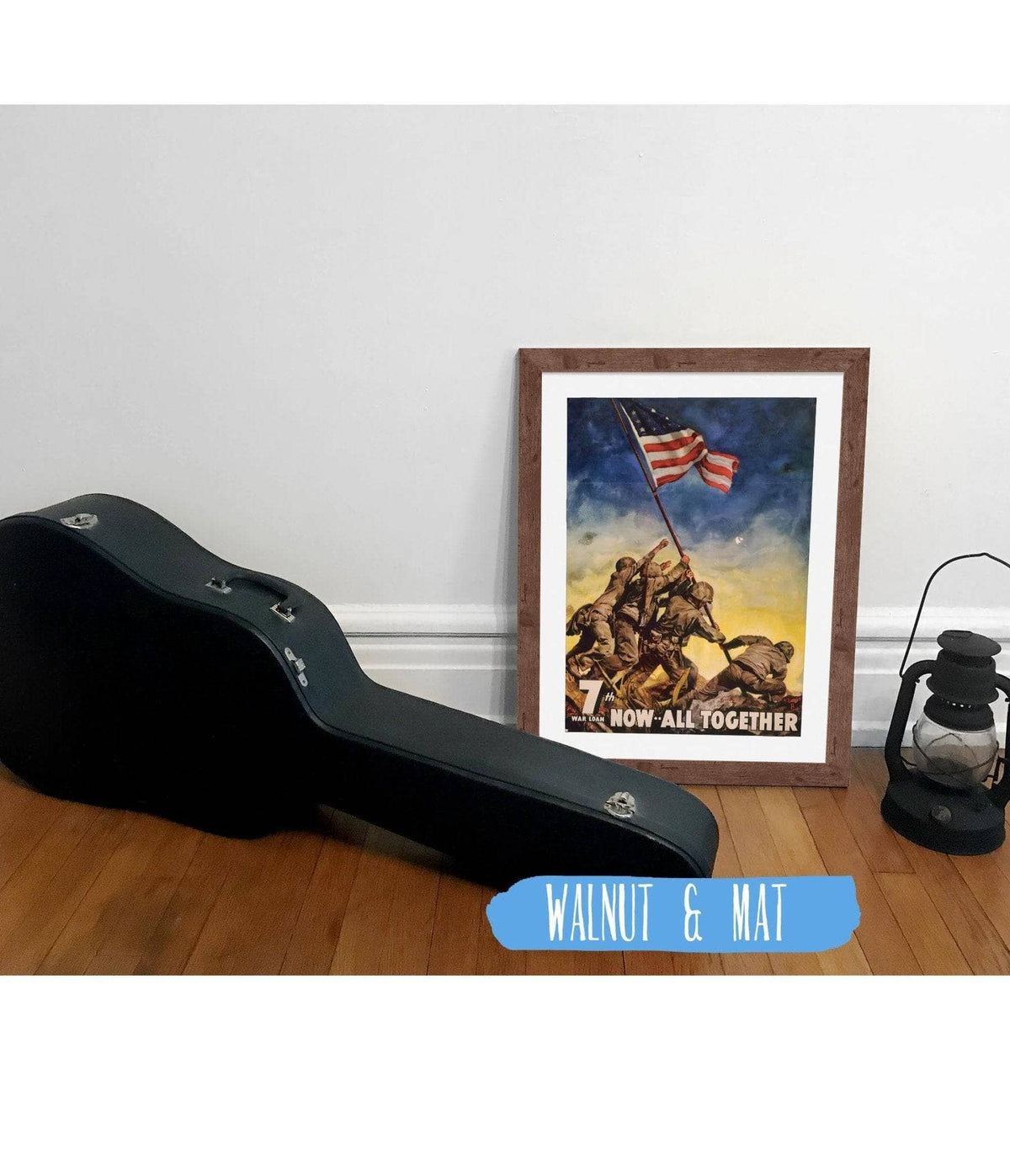 7th war loan. Now--all together