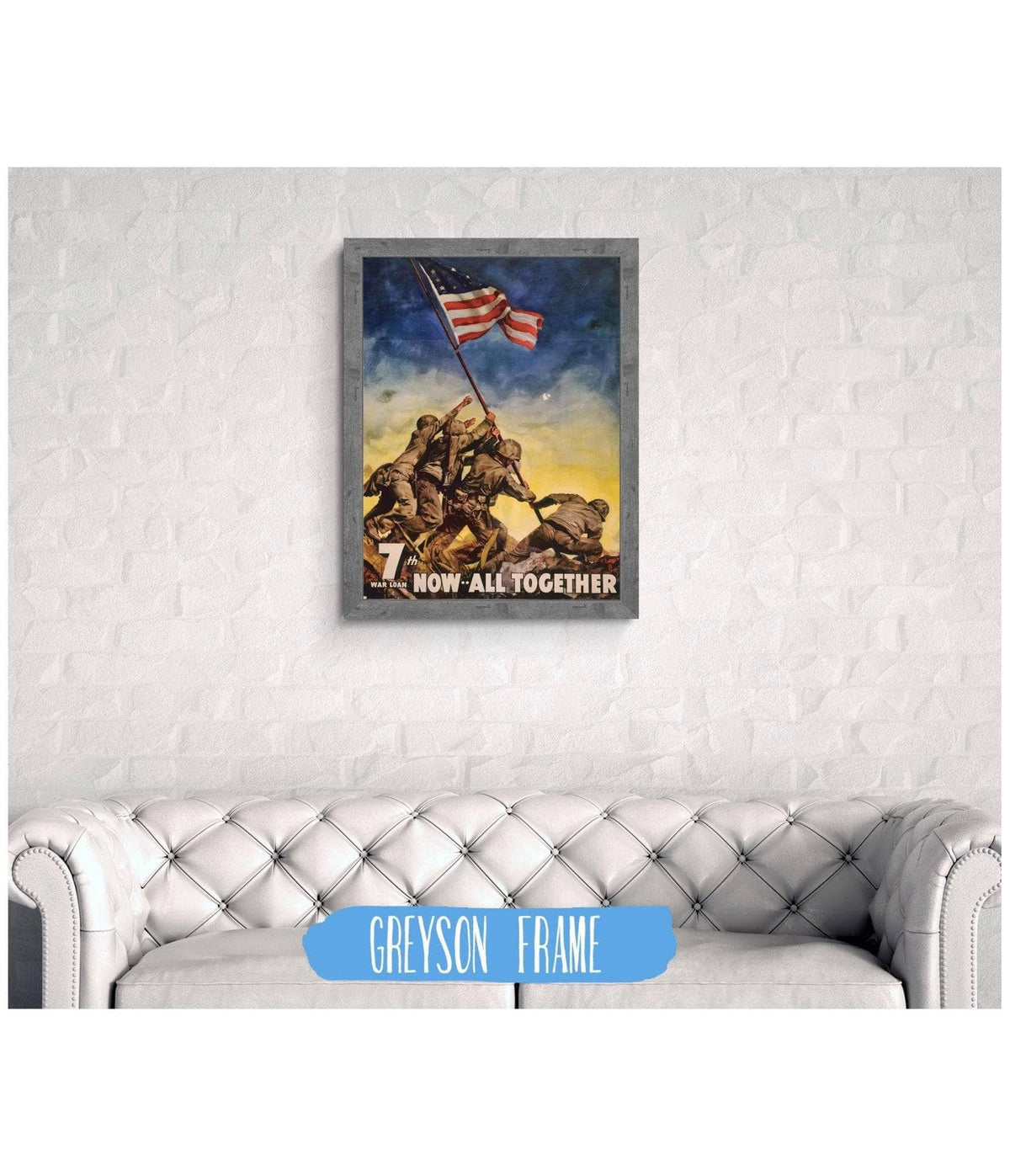 7th war loan. Now--all together