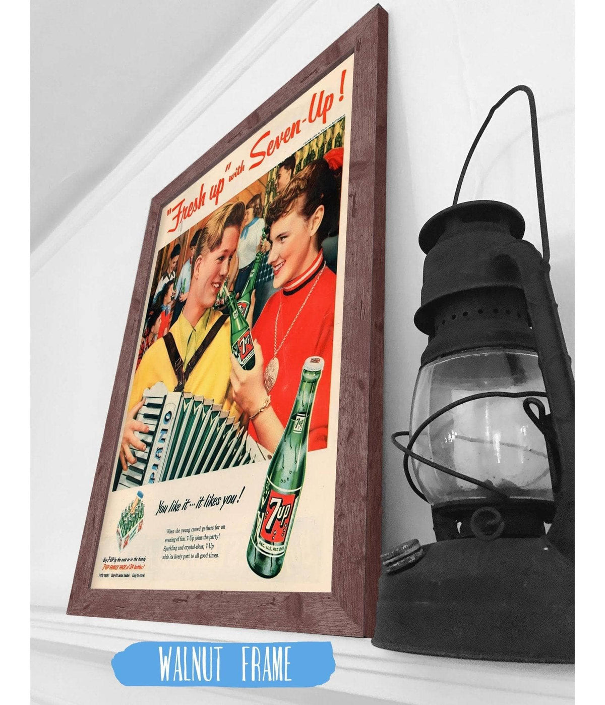 7UP Vintage Ads: "Fresh Up" with Seven-Up!