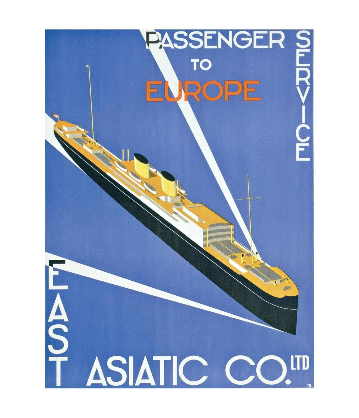 9 Ocean Liner Art Deco