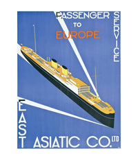 9 Ocean Liner Art Deco
