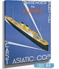 9 Ocean Liner Art Deco