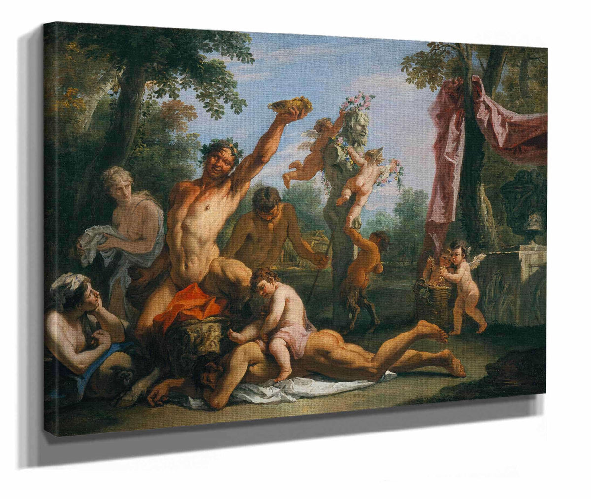 A Bacchanal by Sebastiano Ricci