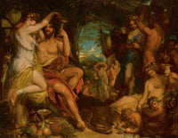 A Bacchanalian Revel by William Etty