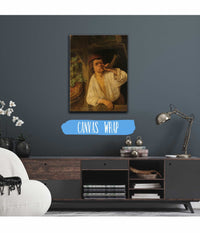 A Baker Sounding His Horn by Adriaen Van Ostade