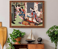 A Banquet At The Koshida Palace by Tsukioka Yoshitoshi