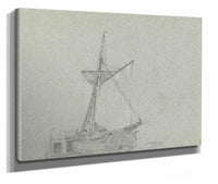 A Barge by John Linnell