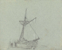 A Barge by John Linnell