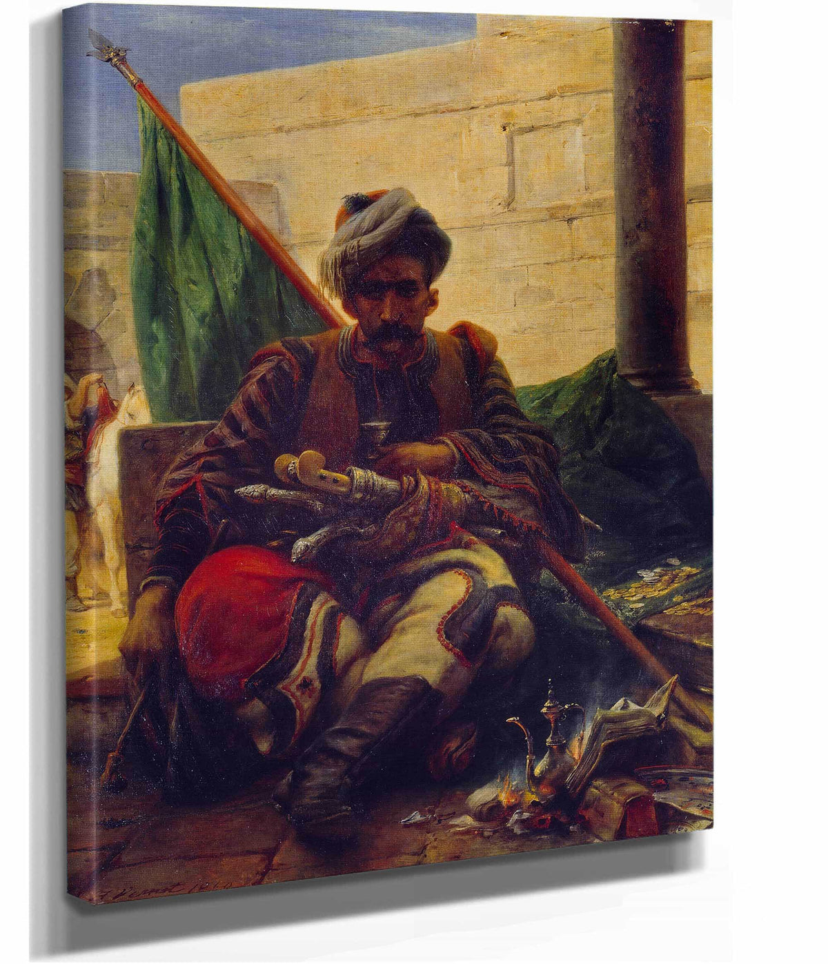 A Bashi Bazouk by Horace Vernet