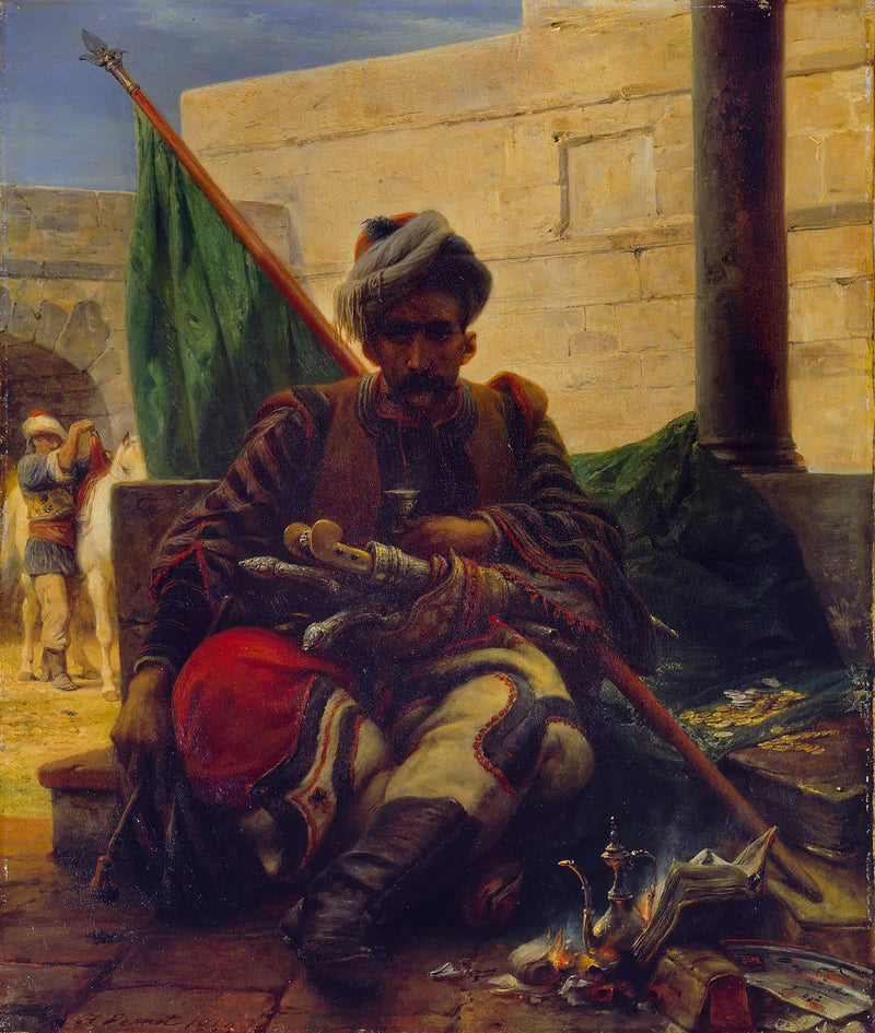A Bashi Bazouk by Horace Vernet