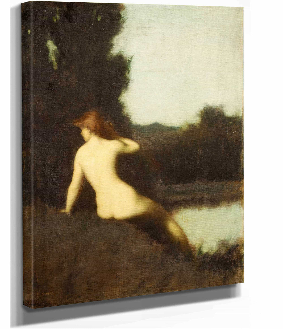 A Bather Echo by Jean Jacques Henner
