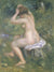 A Bather By Pierre Auguste Renoir