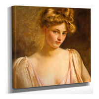 A Blonde Beauty by Gustave Jean Jacquet
