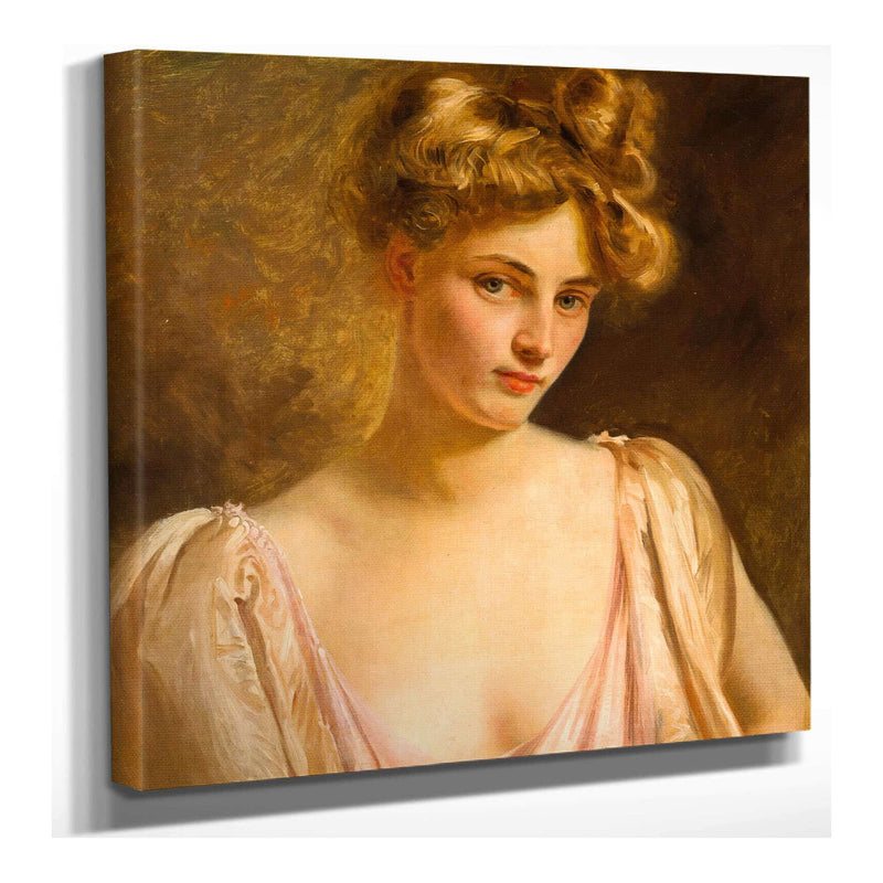A Blonde Beauty by Gustave Jean Jacquet