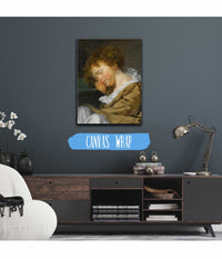 A Boy Asleep On A Table by Jean Baptiste Greuze