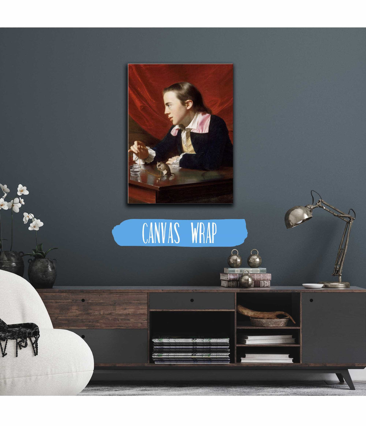 A Boy With A Flying Squirrel Henry Pelham by John Singleton Copley