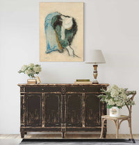 A Breton Gleaner by Paul Gauguin