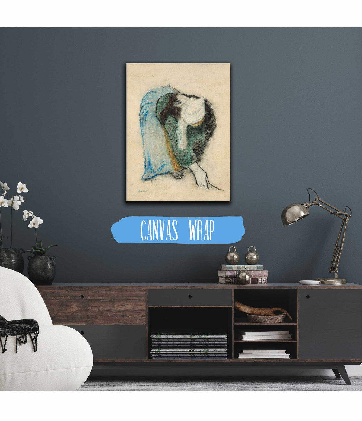 A Breton Gleaner by Paul Gauguin