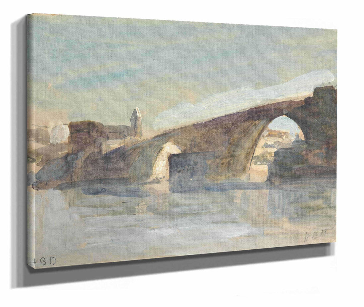 A Bridge by Hercules Brabazon Brabazon