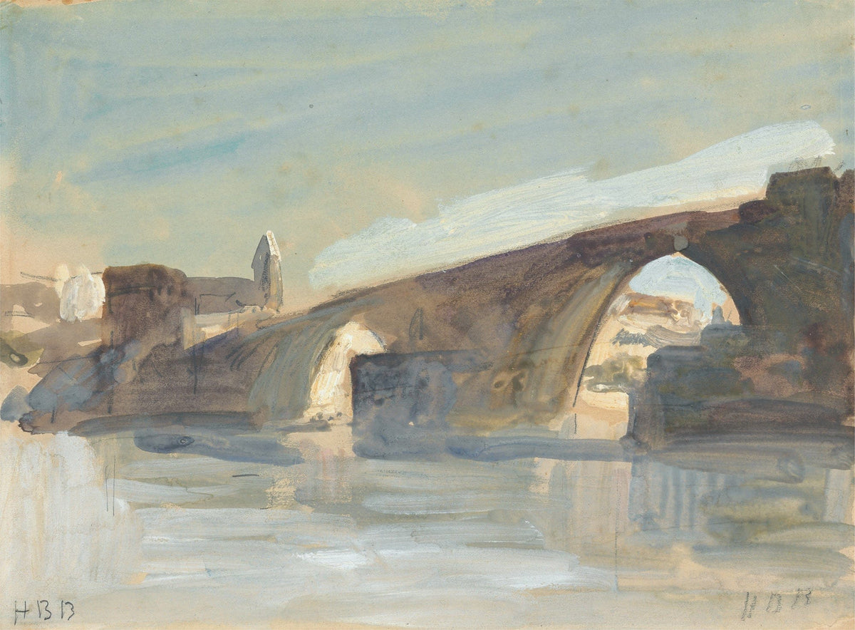 A Bridge by Hercules Brabazon Brabazon