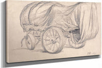 A Broad Wheeled Road Waggon by James Ward