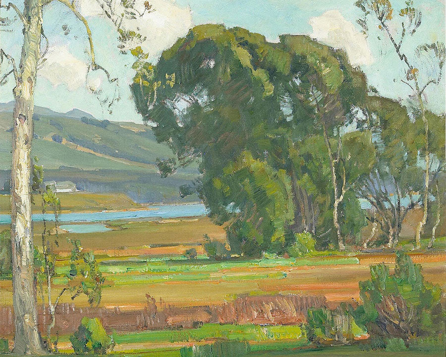 A California Inlet By William Wendt