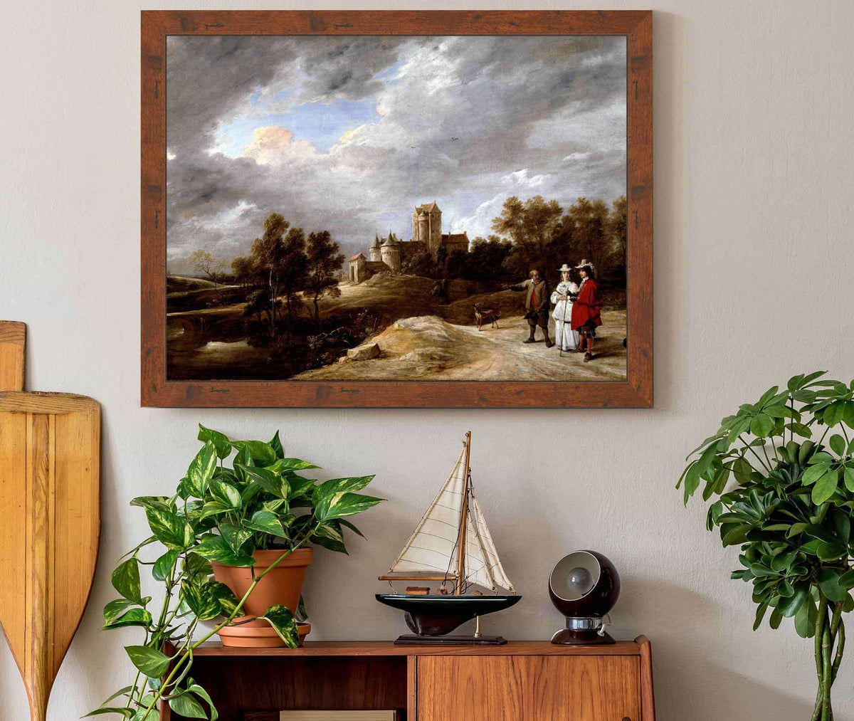 A Castle And Its Proprietors by David Teniers The Younger