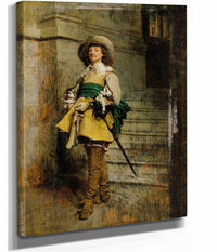 A Cavalier Time Of Louis Xiii by Ernest Meissonier