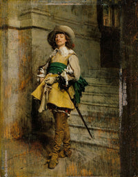A Cavalier Time Of Louis Xiii by Ernest Meissonier