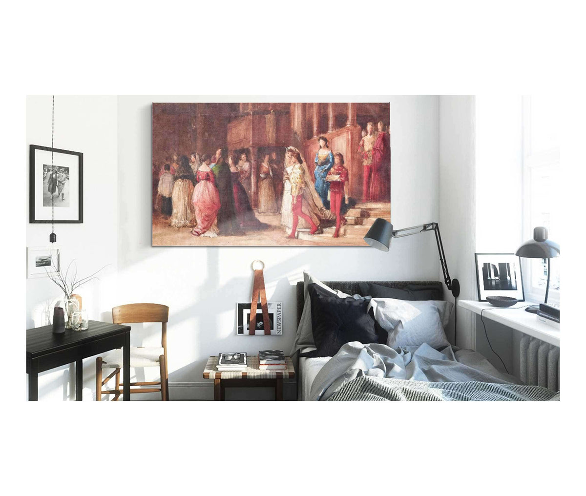 A Celebration In The Palazzo by Eugen Von Blaas