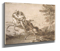 A Centaur Abducting A Nymph  by Giovanni Domenico Tiepolo