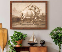 A Centaur And A Satyr  by Giovanni Domenico Tiepolo