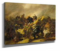 A Charge Of Cuirassiers C by Theodore Gericault