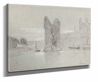 A Chest In Dersingham Church Norfolk by John Sell Cotman