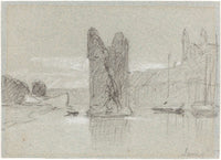 A Chest In Dersingham Church Norfolk by John Sell Cotman