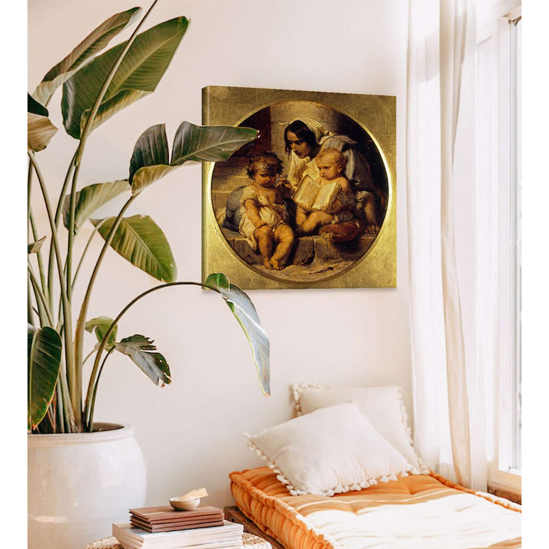 A Child Learning To Read by Paul Delaroche