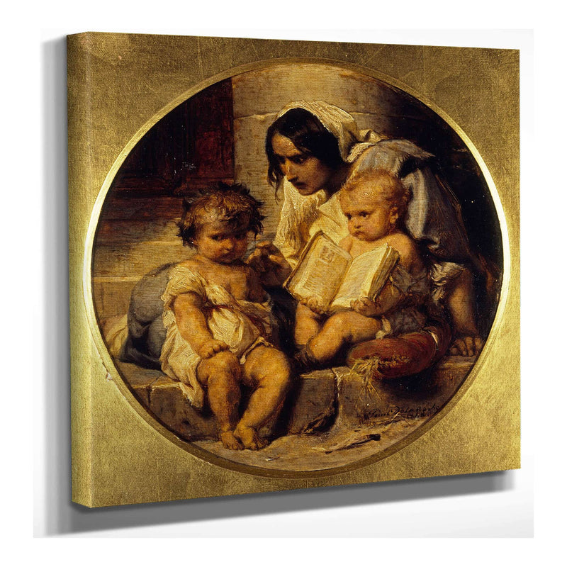 A Child Learning To Read by Paul Delaroche