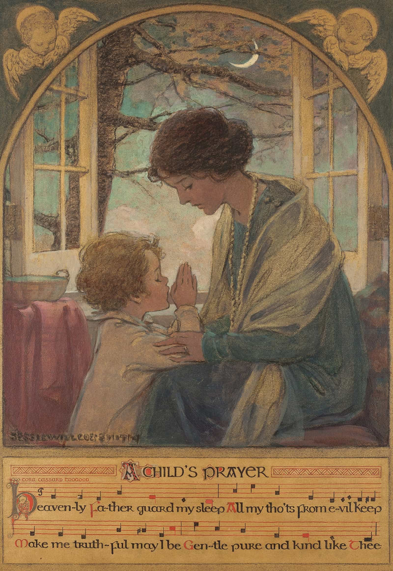 A Childs Prayer by Jessie Willcox Smith